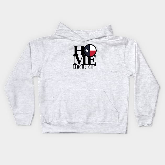 HOME League City Kids Hoodie by HometownTexas